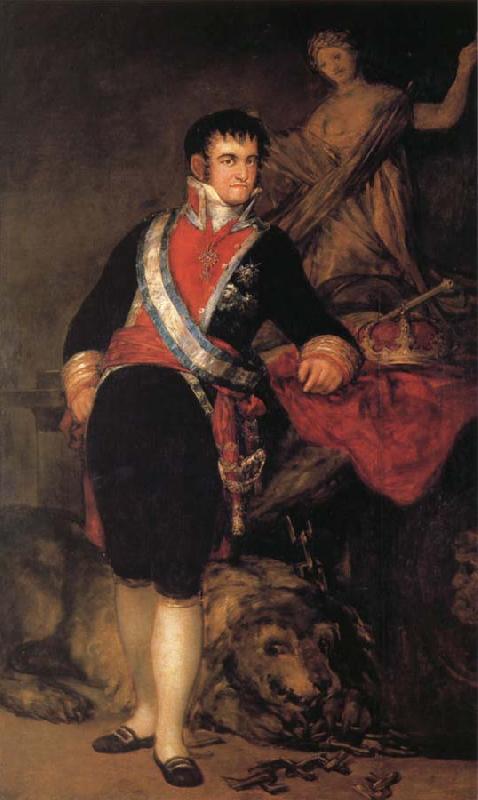 Francisco Goya Ferdinand VII Sweden oil painting art